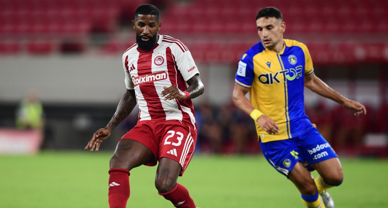 Φάση από το ματς Ολυμπιακός - Αστέρας AKTOR / Πηγή: Eurokinissi