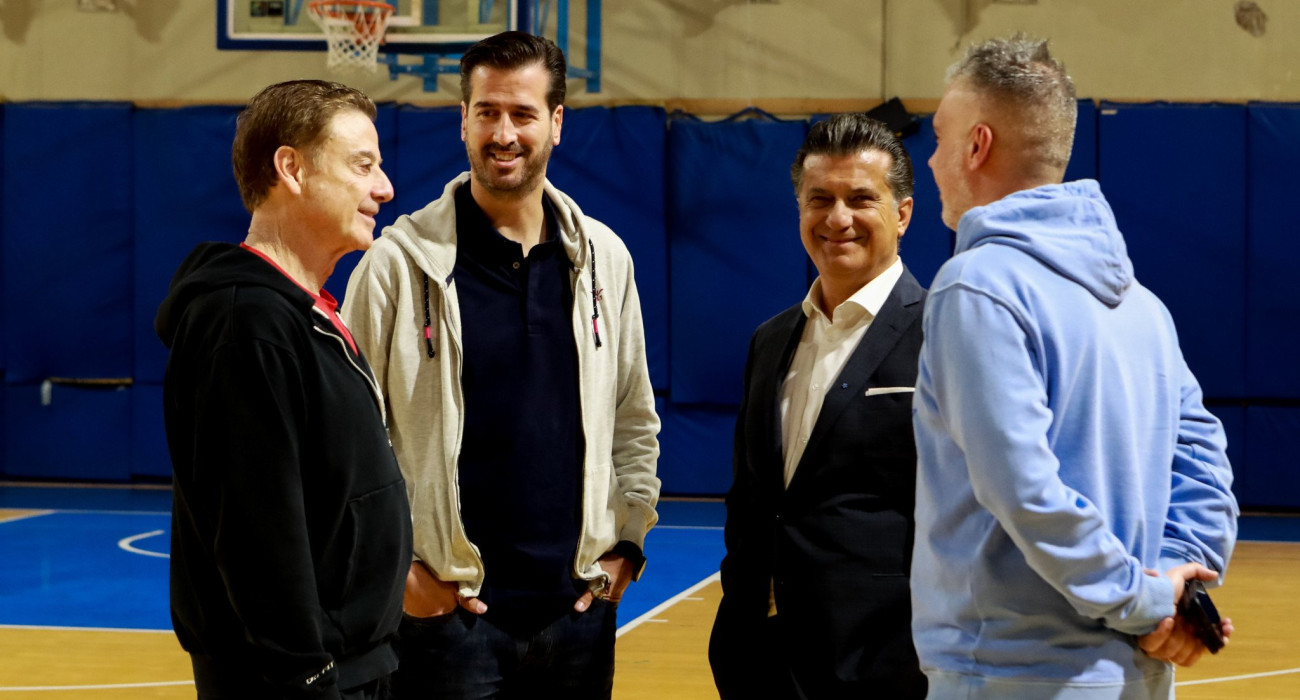 Ο Νίκος Παππάς και ο Δημήτρης Κοντός