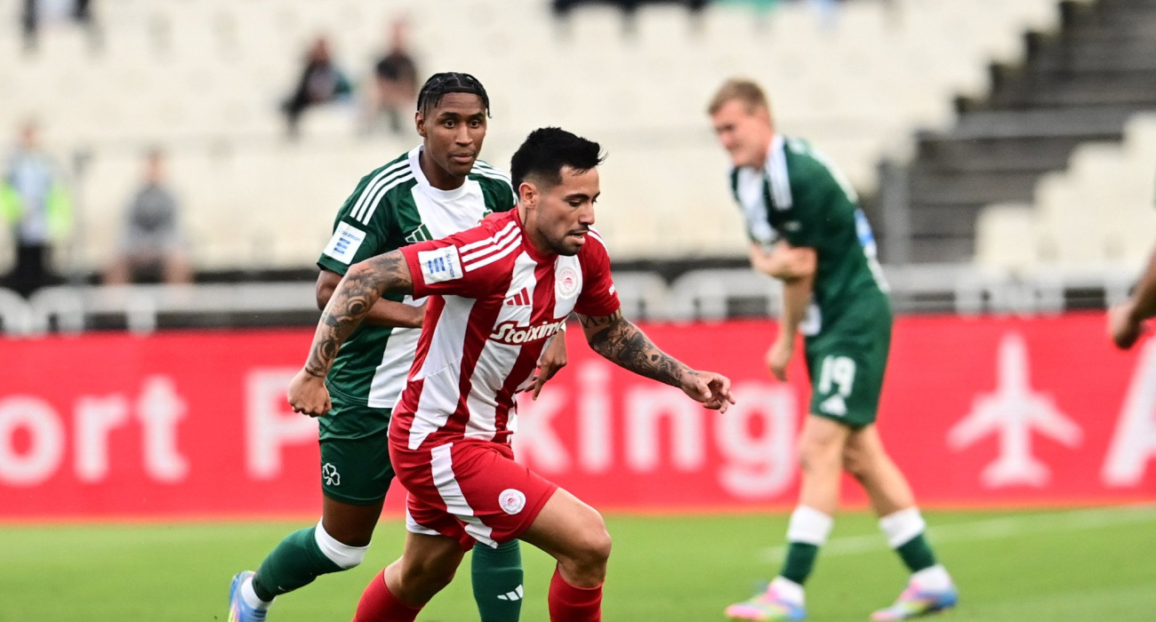 Στιγμιότυπο από ντέρμπι της Super League/Πηγή: Eurokinissi