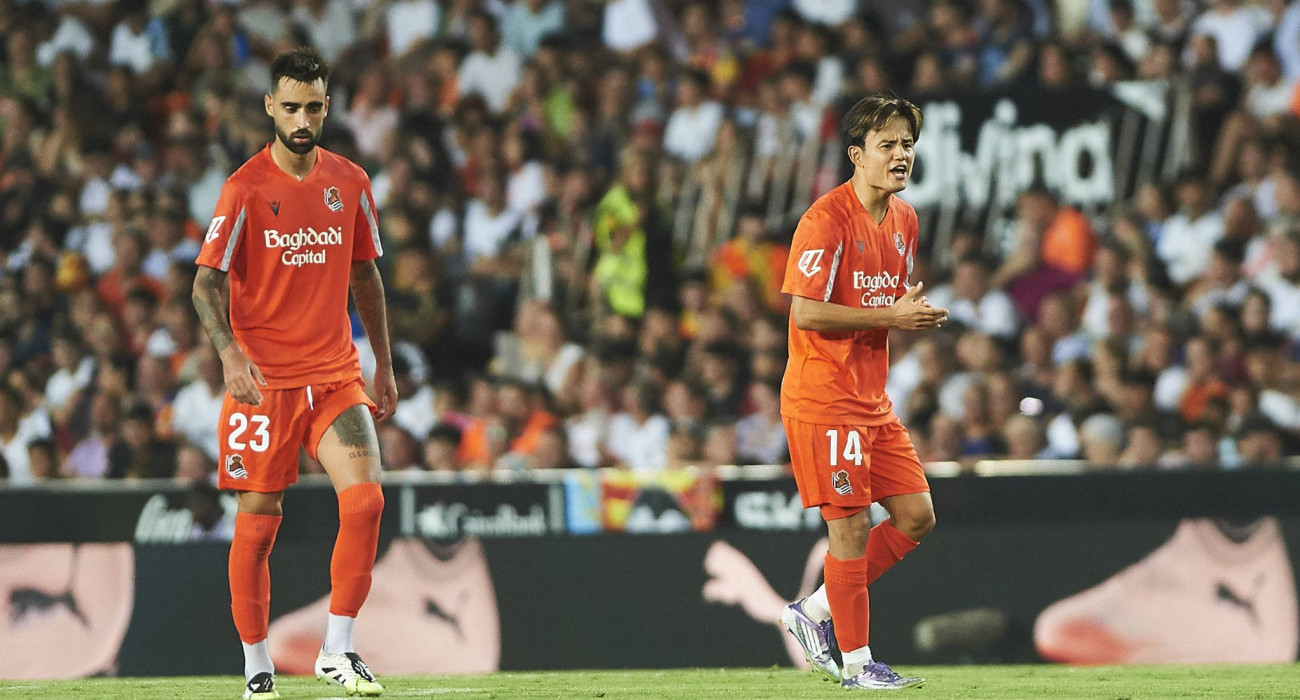 Οι ποδοσφαιριστές της Ρεάλ Σοσιεδάδ \ Πηγή: Imago