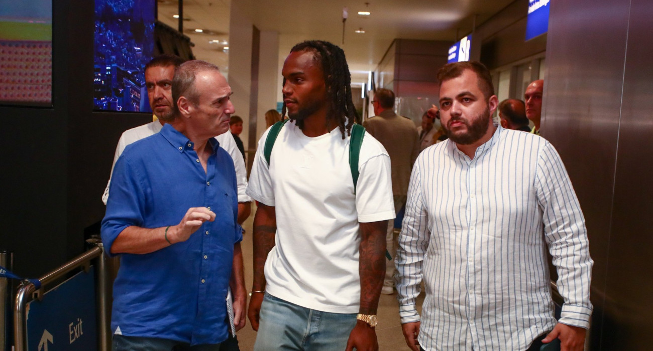 Ο Ρενάτο Σάντσες στην Αθήνα για τον Παναθηναϊκό / Πηγή: Eurokinissi