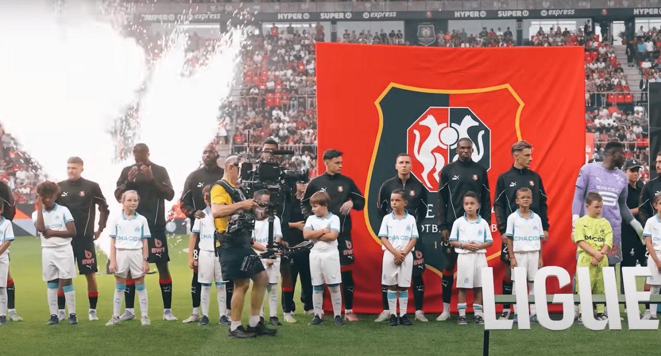 Οι ποδοσφαιριστές της Ρεν / Screenshot