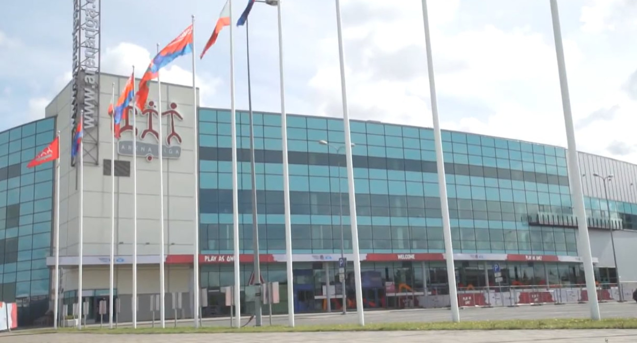 Η «Arena Riga» που θα διεξαχθεί η τελική φάση του EuroBasket 2025 / Πηγή: Screenshot