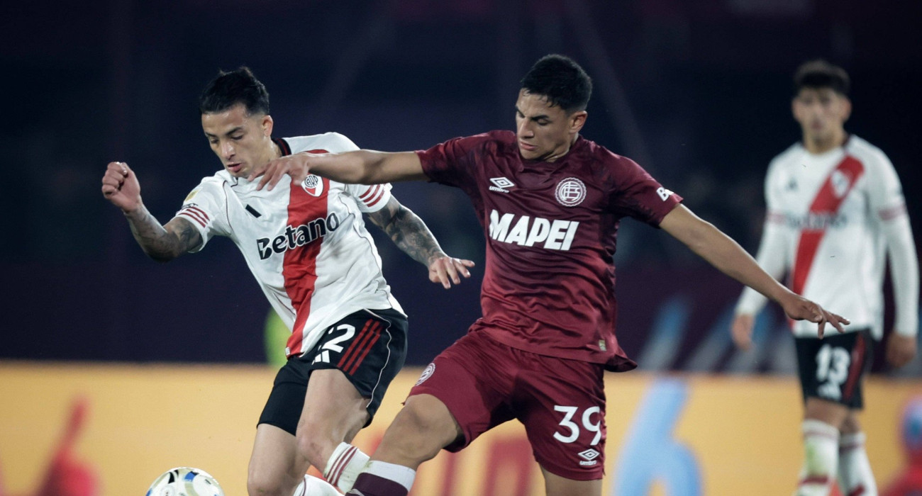 Στιγμιότυπο απ΄ο το Λανούς - Ρίβερ Πλέιτ / Πηγή: Imago