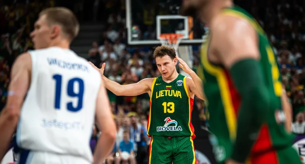 Ο Ρόκας Γιοκουμπάιτις / Πηγή: FIBA Basketball