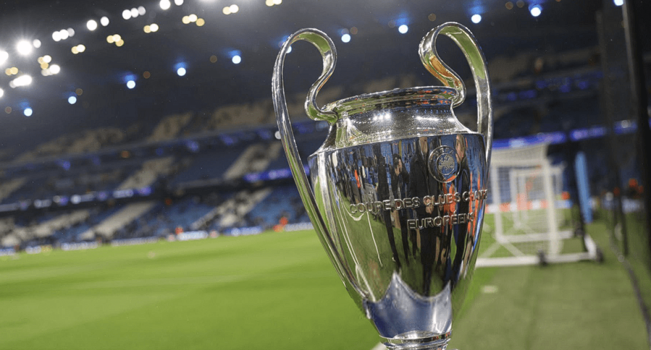 Το τρόπαιο του Champions League / Screenshot