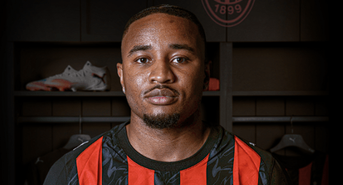 Ο Κρίστοφερ Ενκουνκού με την φανέλα της Μίλαν / Πηγή: Printscreen - AC Milan X