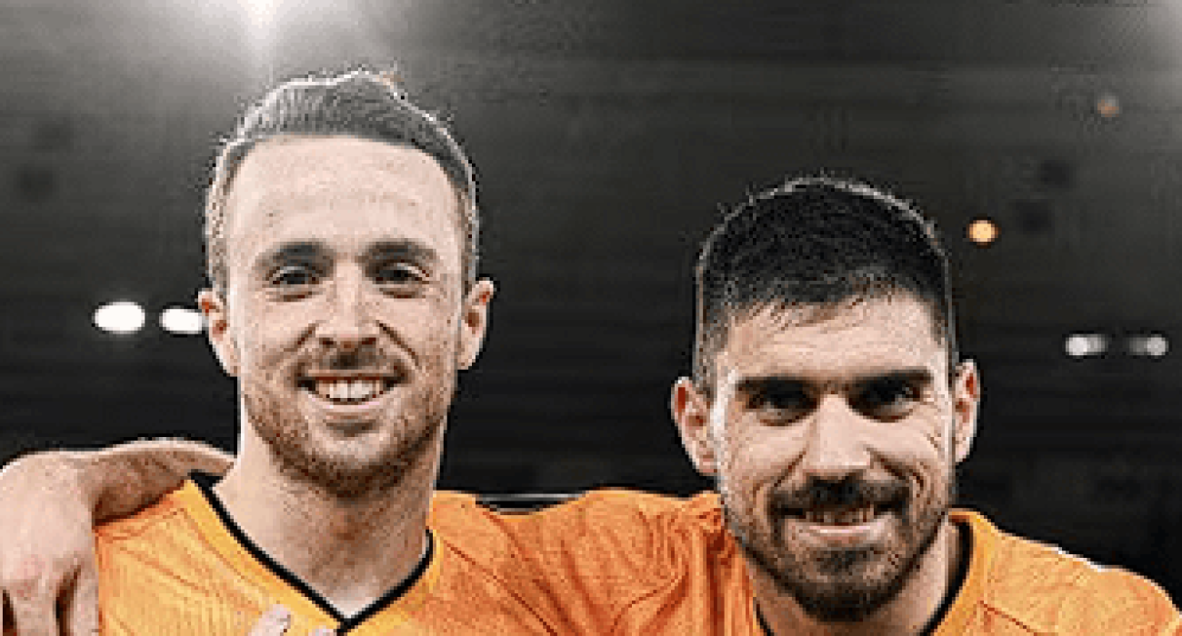 Ο Ντιόγκο Ζότα με τον Ρούμπεν Νέβες / Πηγή: Printscreen