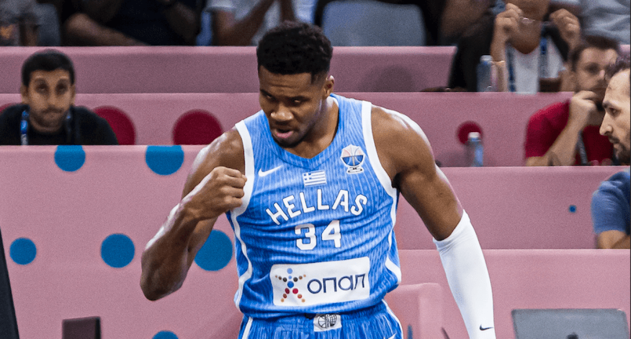 Ο Γιάννης Αντετοκούνμπο, Πηγή: FIBA