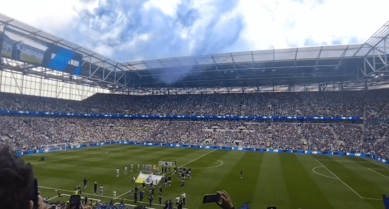 Το νέο γήπεδο της Έβερτον / Screenshot