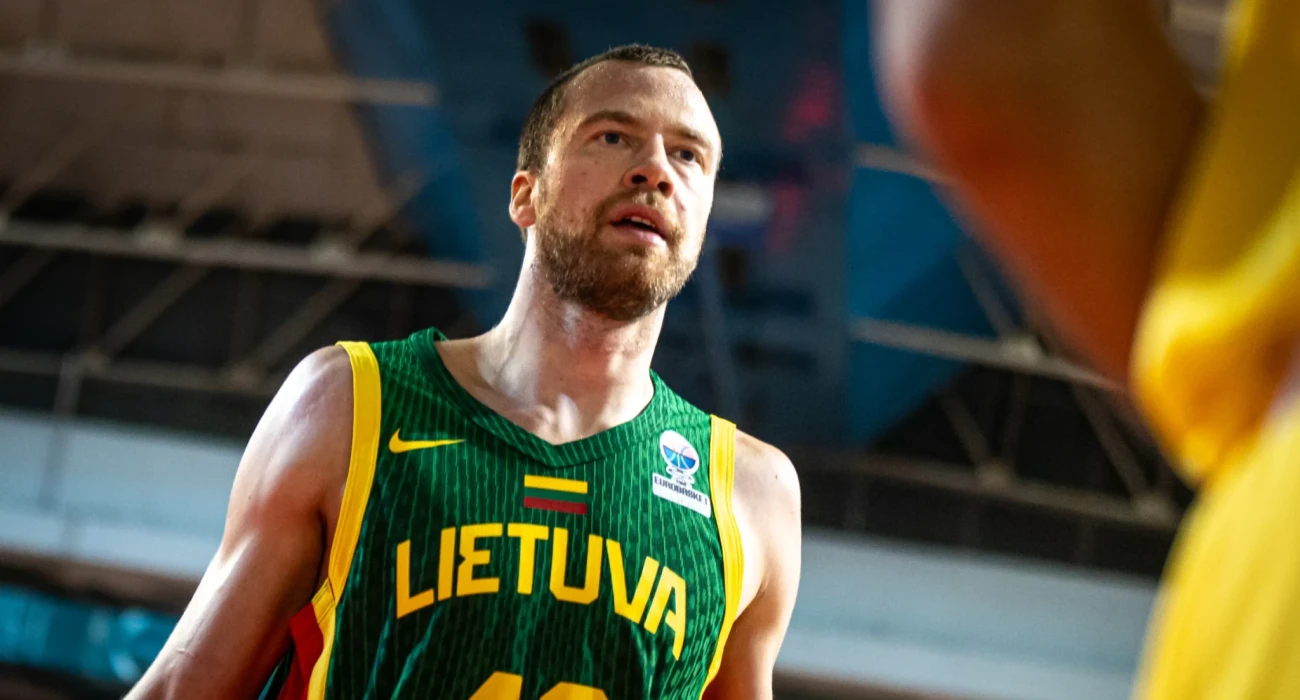 Ο Λούκας Λεκαβίτσιους - Πηγή: FIBA