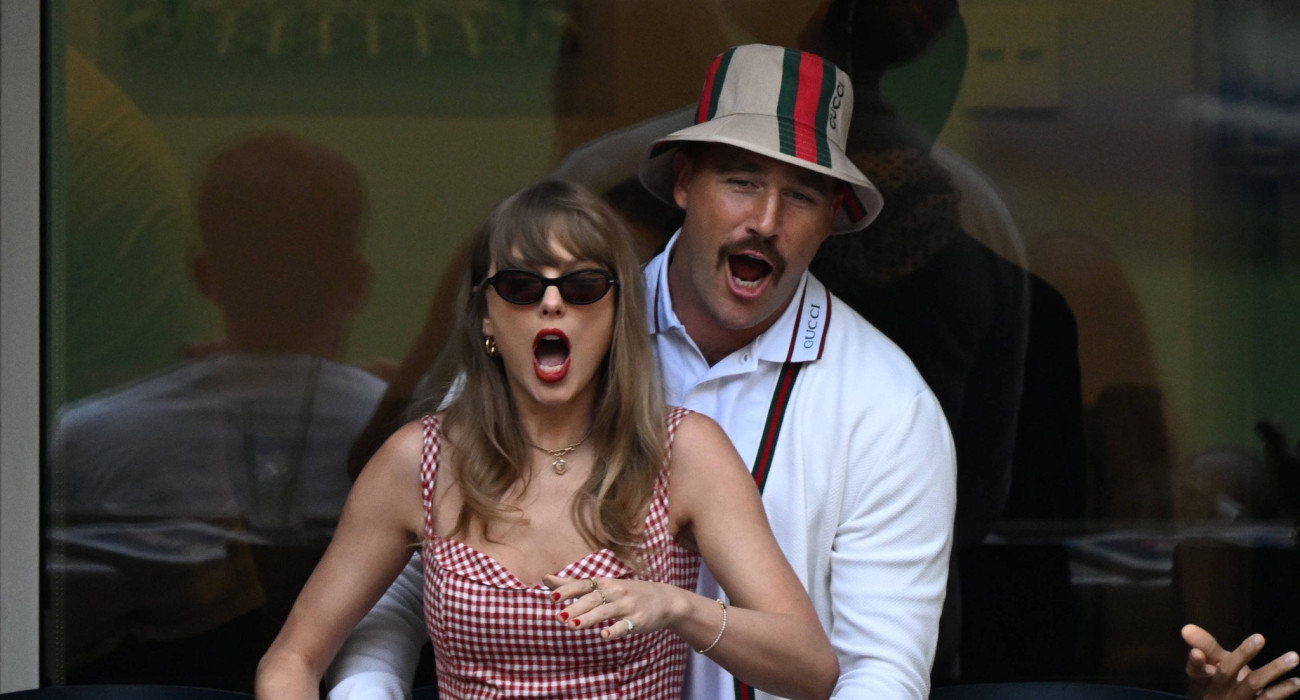 Η Τέιλορ Σουίφτ και ο Τράβις Κέλσι/Πηγή: Imago