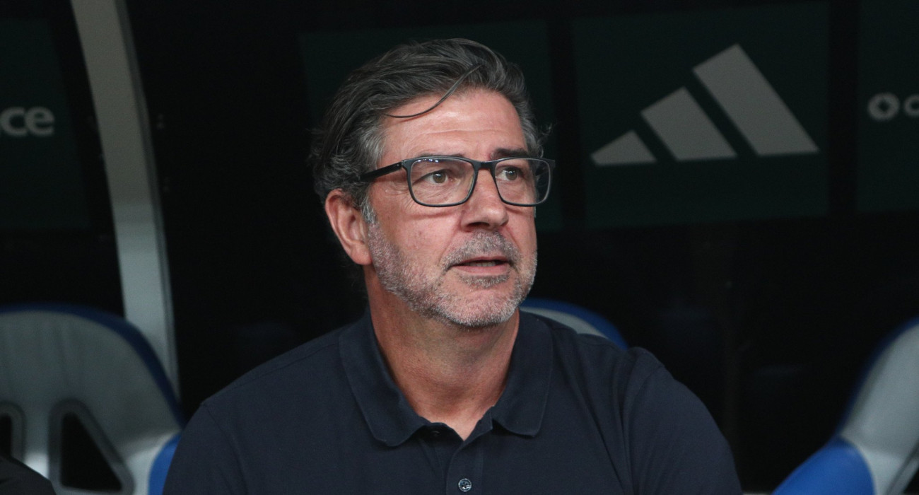 Ο Ρουί Βιτόρια στον πάγκο του Παναθηναϊκού/Πηγή: Eurokinissi