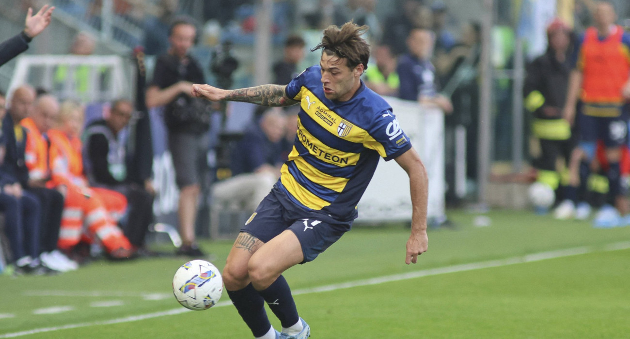 Ο Αλεσάντρο Βολιάκο αγωνιζόμενος με την Πάρμα/Πηγή: Imago