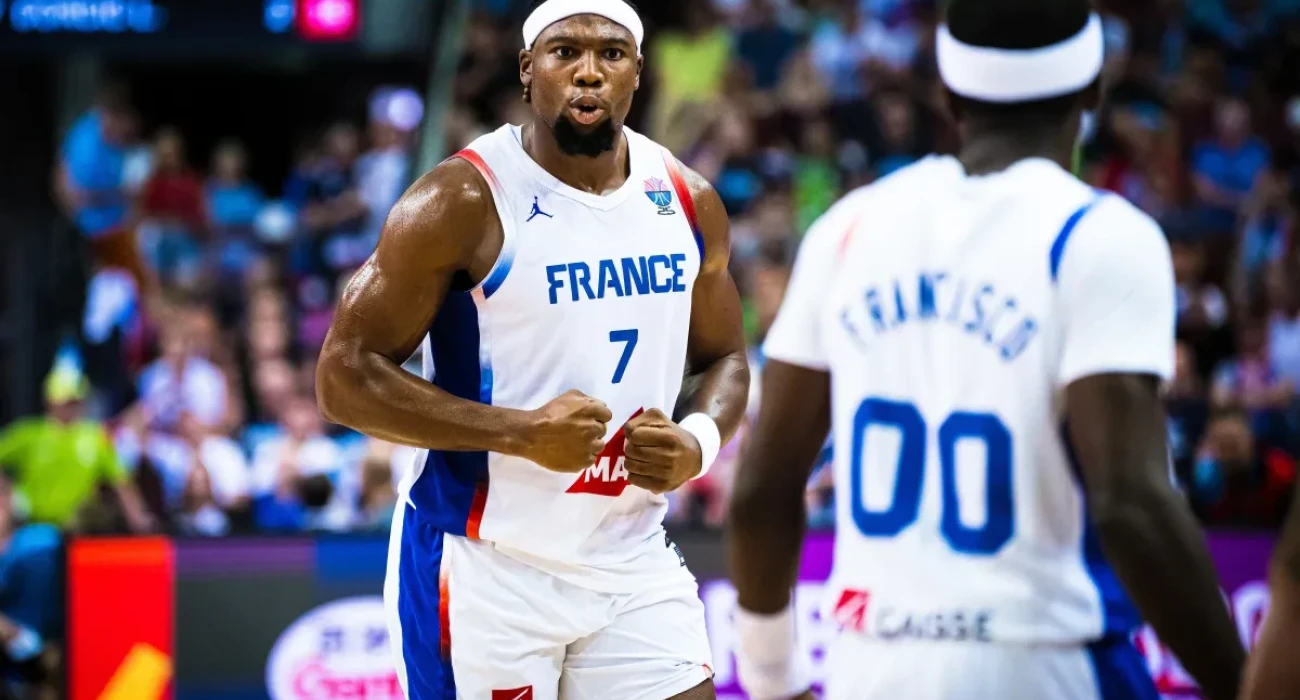 Ο Γκέρσον Γιαμπουσέλε με τη φανέλα της Γαλλίας, Πηγή: FIBA
