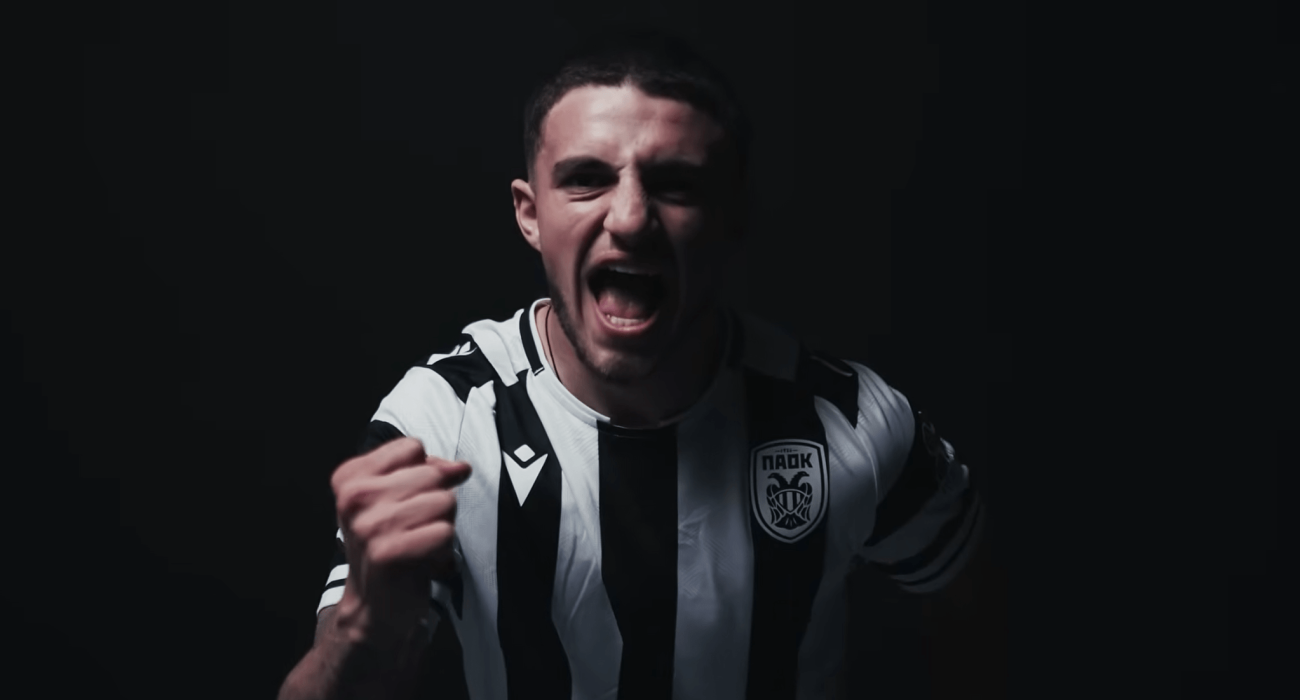 Ο Χρήστος Ζαφείρης στον ΠΑΟΚ / Screenshot