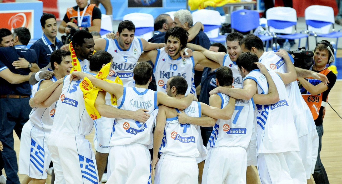 Η Εθνική ομάδα το 2009 / Πηγή: Eurokinissi