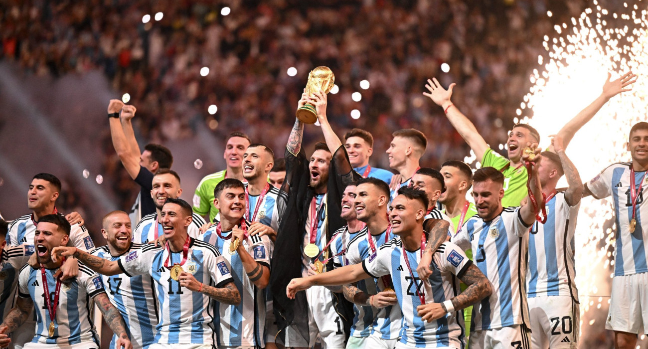 Η απονομή του Μουντιάλ στην Αργεντινή / Πηγή: Eurokinissi