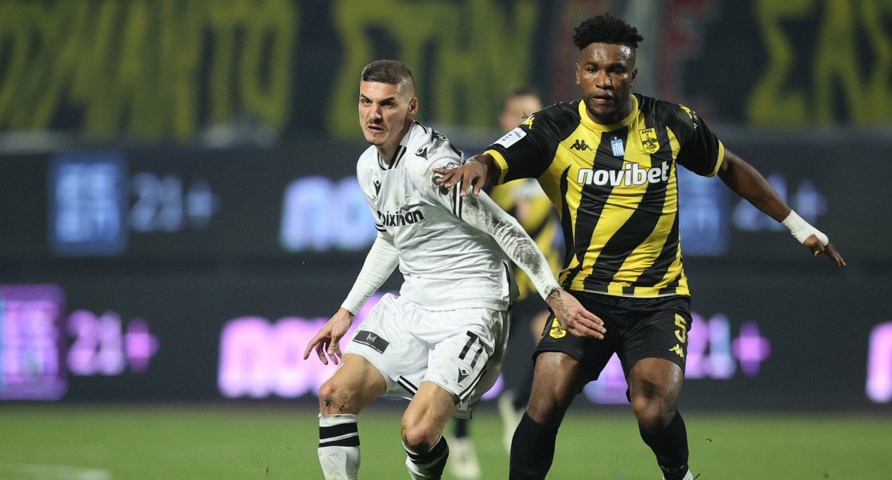 Στιγμιότυπο από το τελευταίο Άρης - ΠΑΟΚ / Πηγή: Eurokinissi