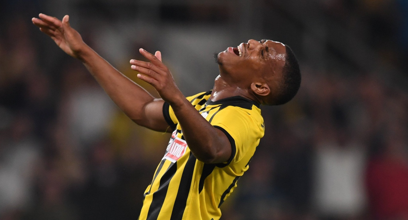 Ο Αντονί Μαρσιάλ με την ΑΕΚ / Πηγή: Eurokinissi