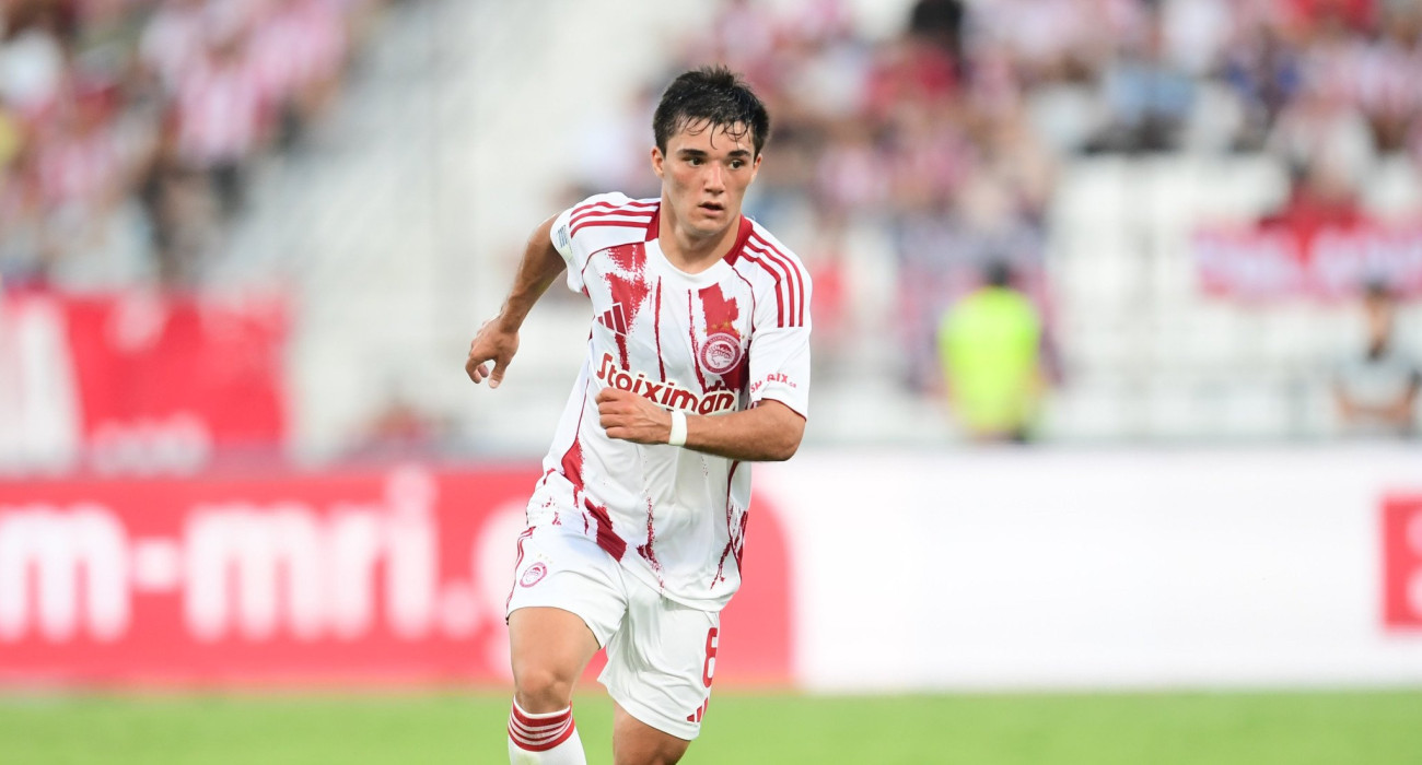 Ο Ντιόγκο Νασιμέντο με την φανέλα του Ολυμπιακού / Πηγή: Eurokinissi