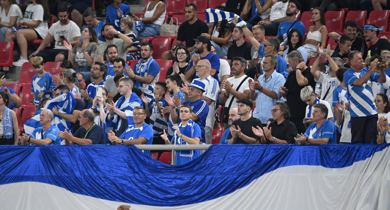 Ο κόσμος της Εθνικής / Πηγή: Eurokinissi