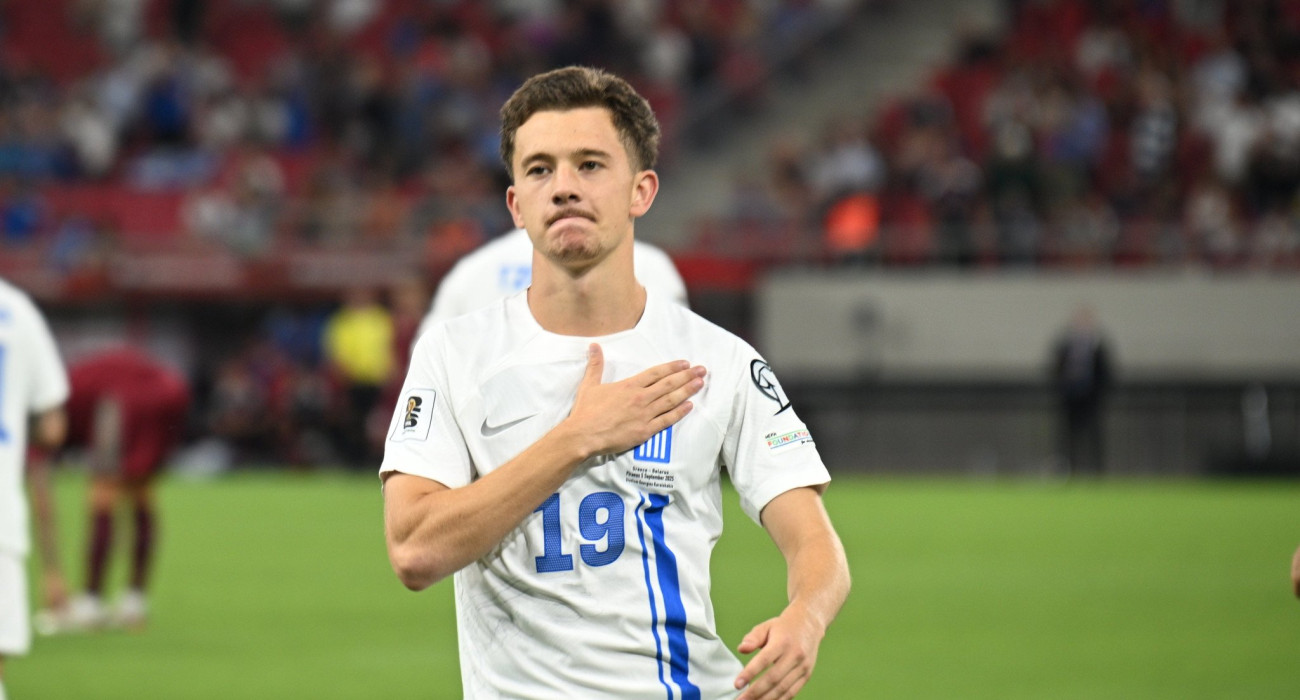 Ο Κωνσταντίνος Καρέτσας σε αγώνα της Ελλάδας, Πηγή: Eurokinissi