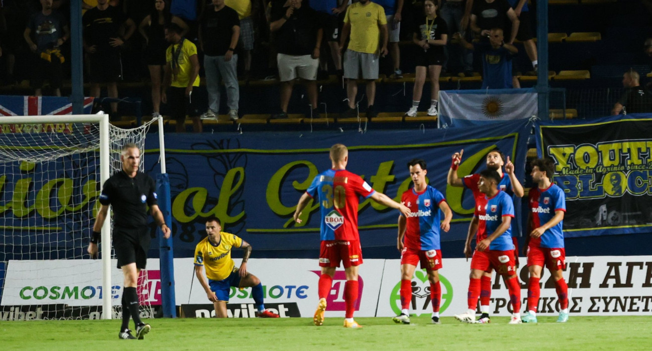 Εξαιρετικό παιχνίδι ανάμεσα σε Παναιτωλικό και Βόλο / Πηγή: Eurokinissi