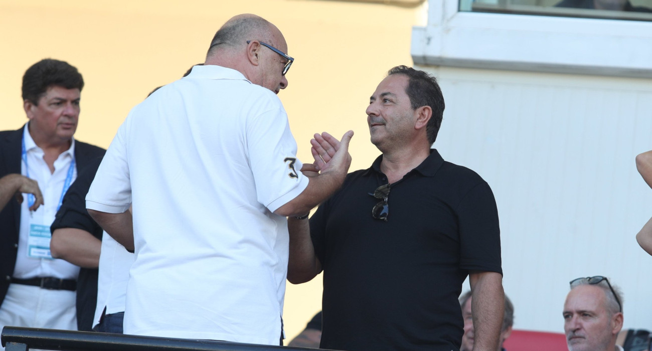 Οι Αχιλλέας Μπέος και Χρήστος Πρίτσας / Πηγή: Eurokinissi