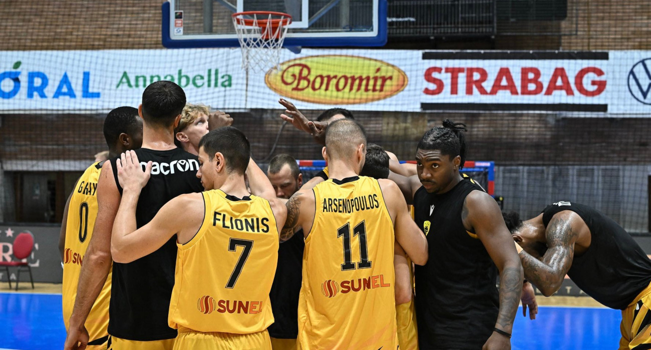 Οι παίκτες της ΑΕΚ / Πηγή: AEK BC