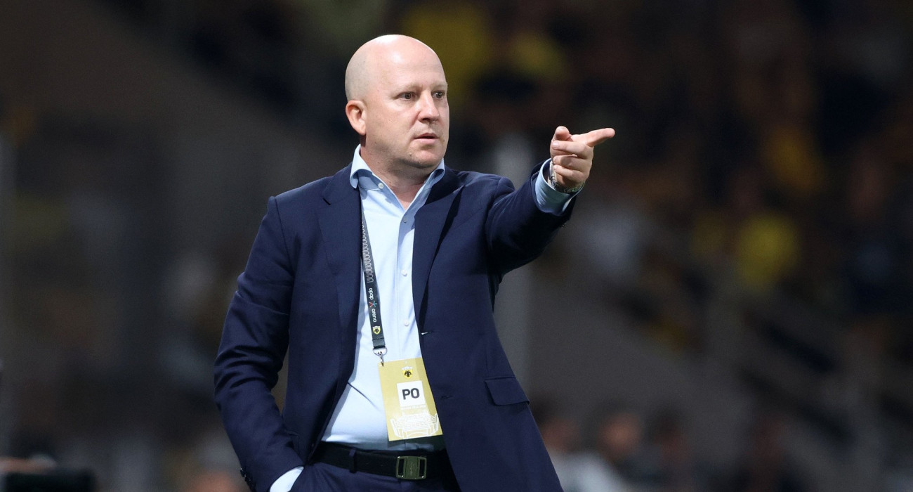 Ο Μάρκο Νίκολιτς στον πάγκο της ΑΕΚ / Πηγή: Intime