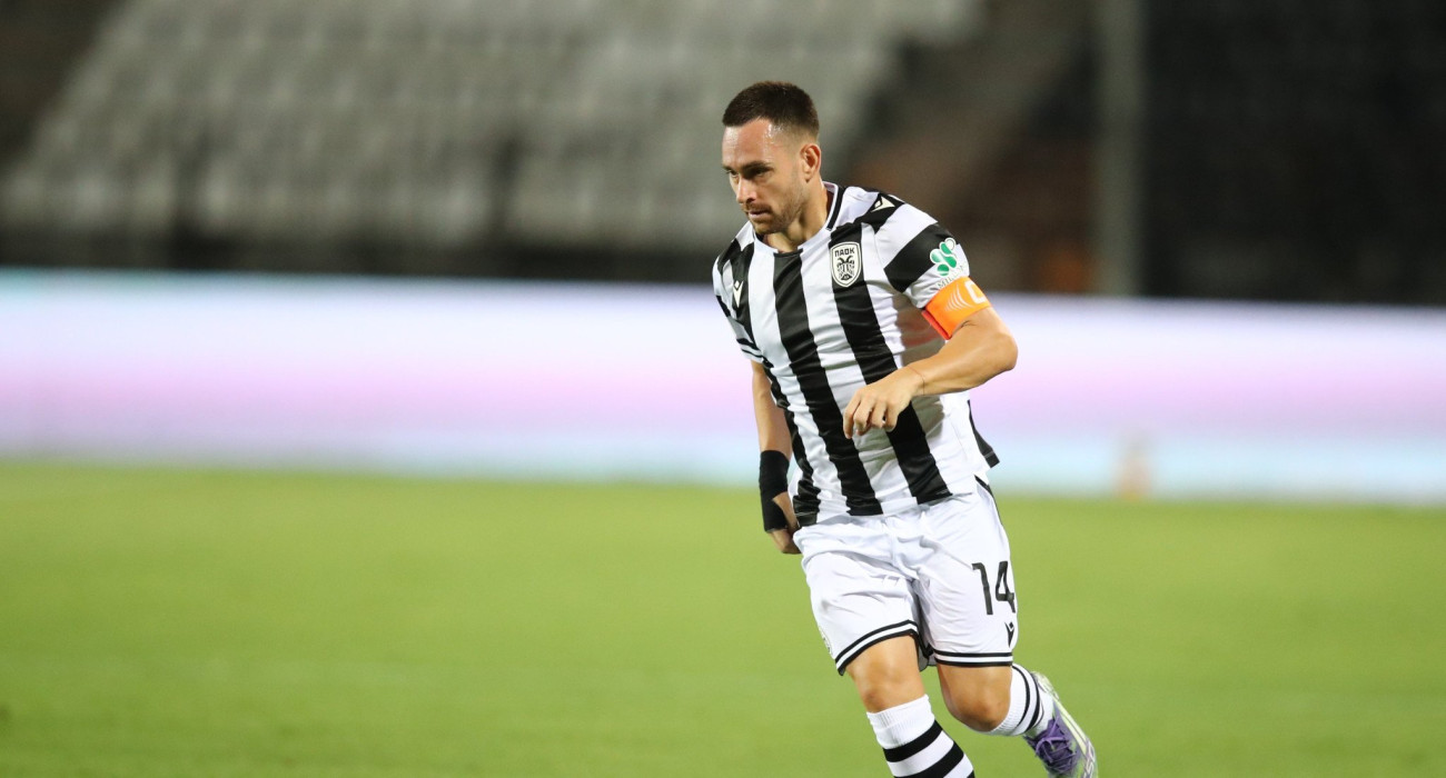 Ο Αντρίγια Ζίβκοβιτς με την φανέλα του ΠΑΟΚ/Πηγή: Eurokinisi