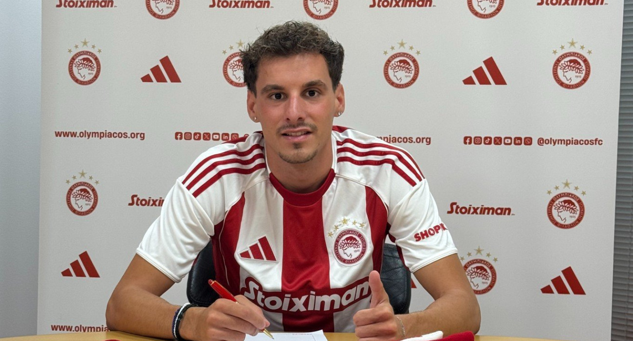 Ο Άγγελος Αργυρίου / Πηγή: Olympiacos.org