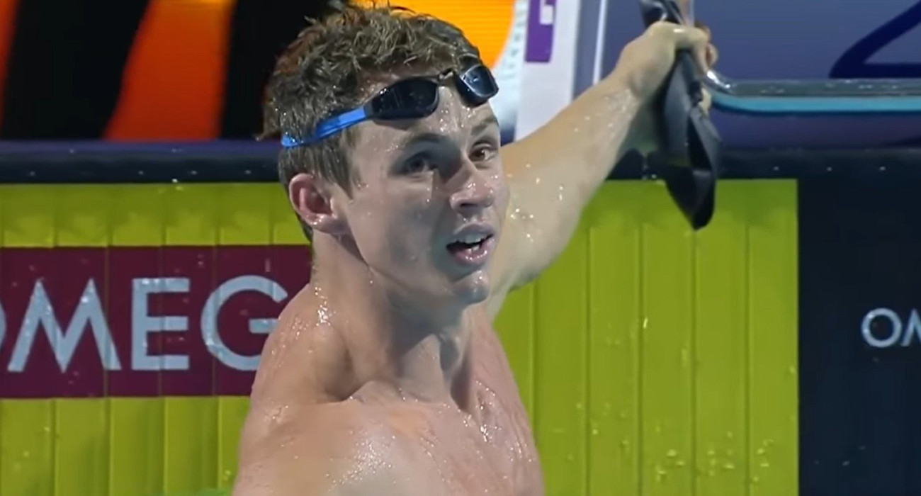 Ο κολυμβητής Μπεν Πράουντ / Screenshot