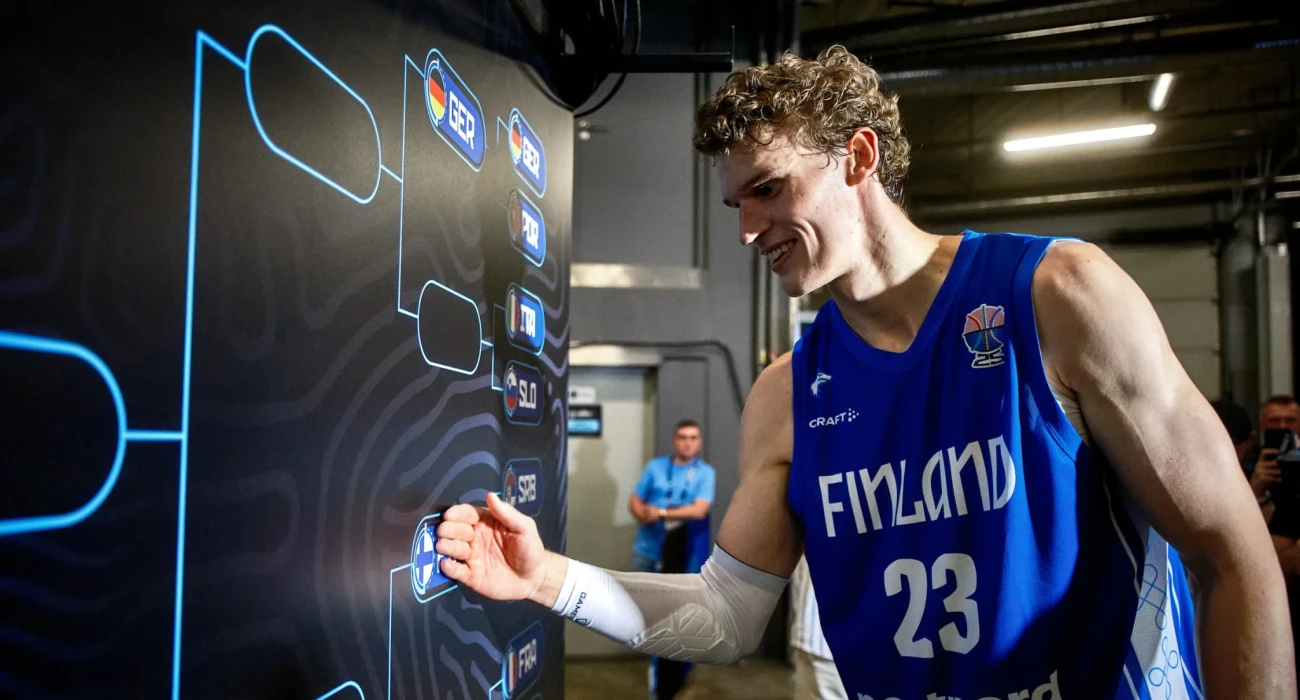Ο Λάουρι Μάρκανεν αφήνει το στίγμα της Φινλανδίας - Πηγή: FIBA