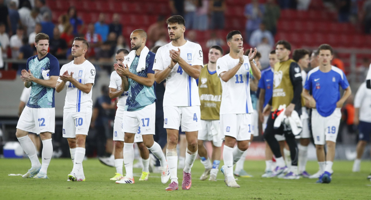 Η Εθνική Ελλάδας / Πηγή: Eurokinissi