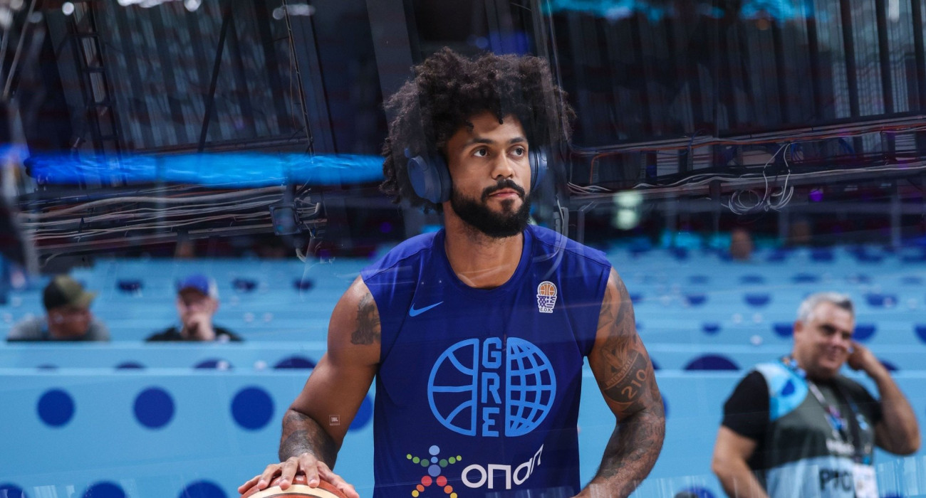 Με νέο look ο Ντόρσεϊ στον μικρό τελικό της Ελλάδας κόντρα στη Φινλανδία