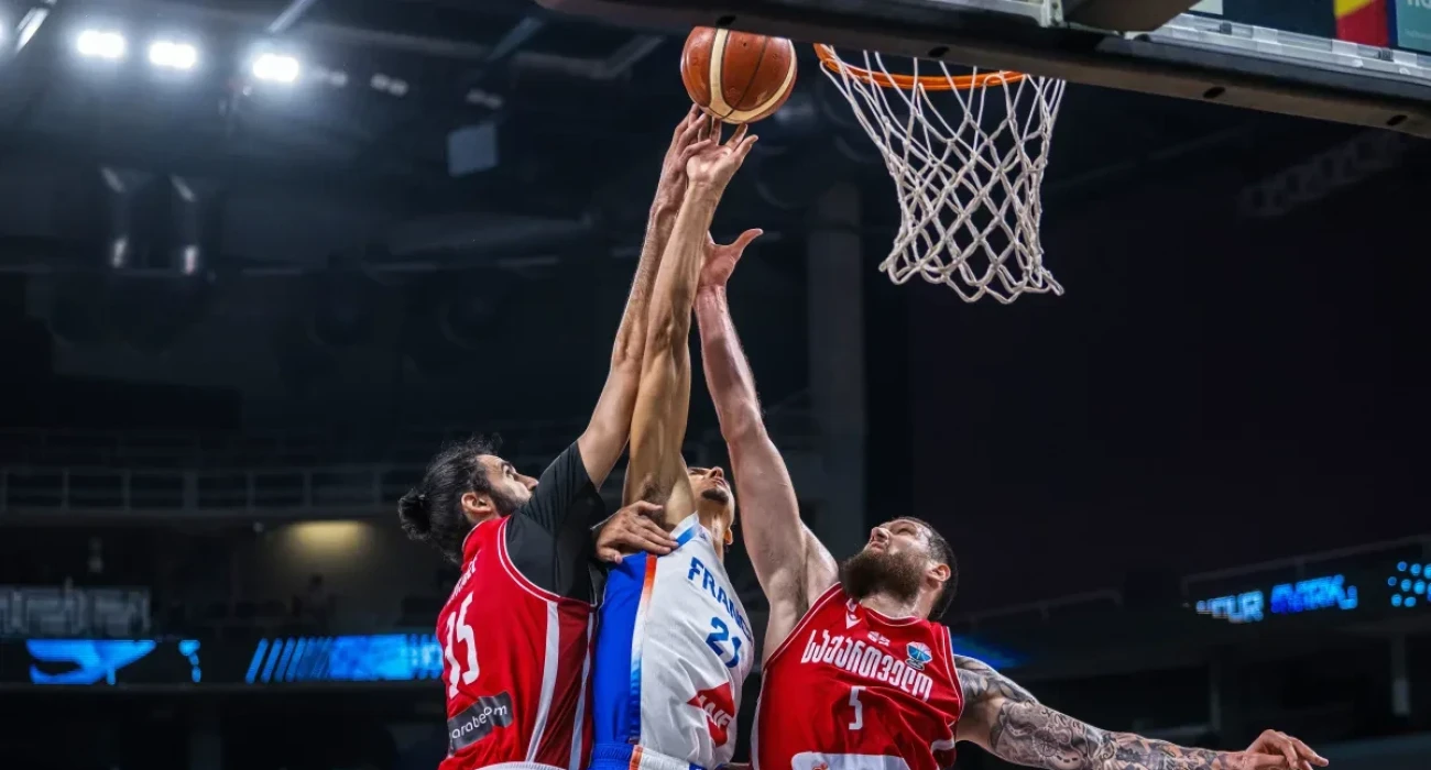 Φάση από το Γαλλία - Γεωργία/Πηγή: FIBA