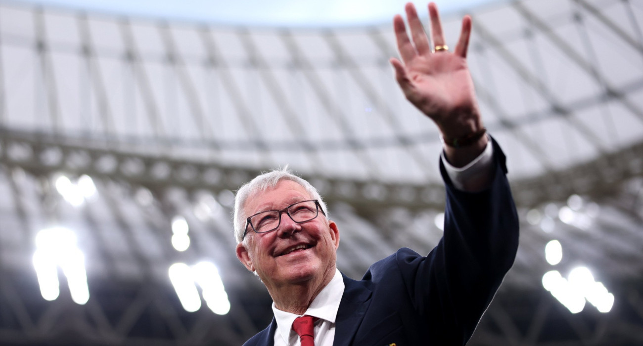 Ο Σερ Άλεξ Φέργκιουσον / Πηγή: Alex Pantling - UEFA/UEFA via Getty Images