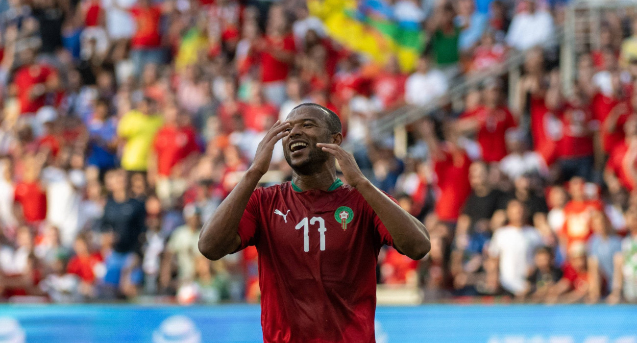 Ο Ελ Κααμπί του Ολυμπιακού σκόραρε για το Μαρόκο / Πηγή: Imago