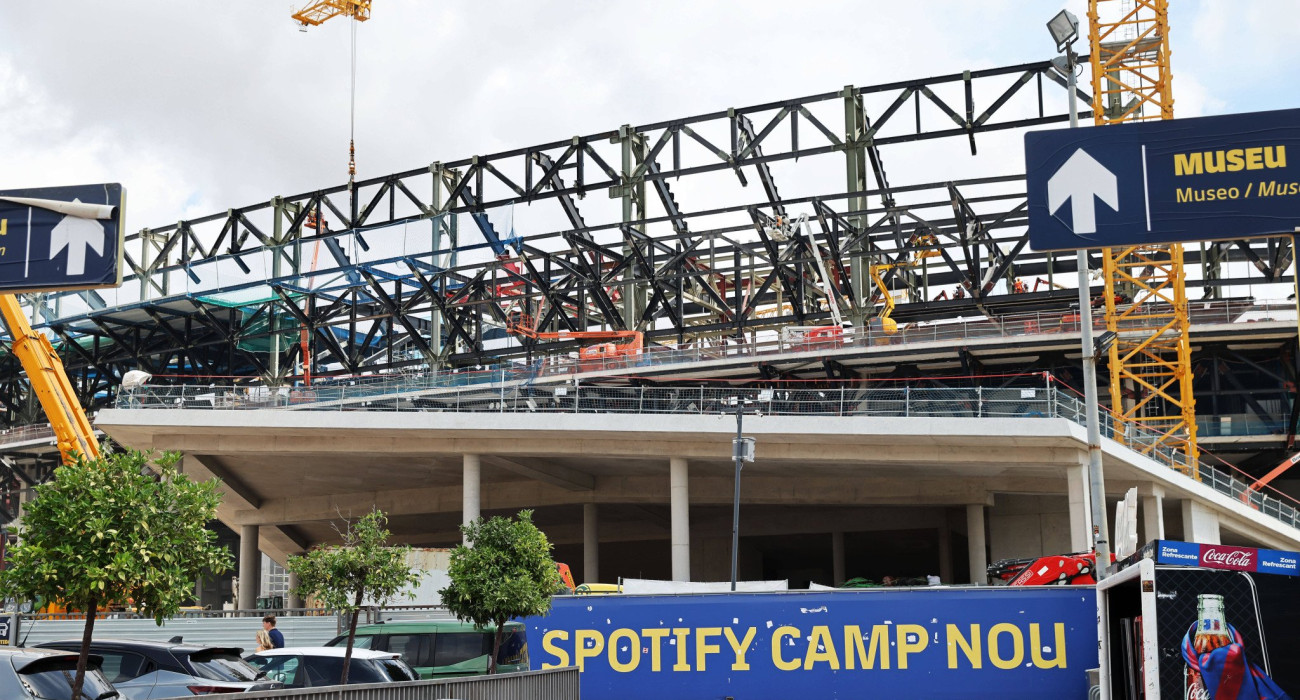 Οι εργασίες στο Καμπ Νόου / Πηγή: Imago