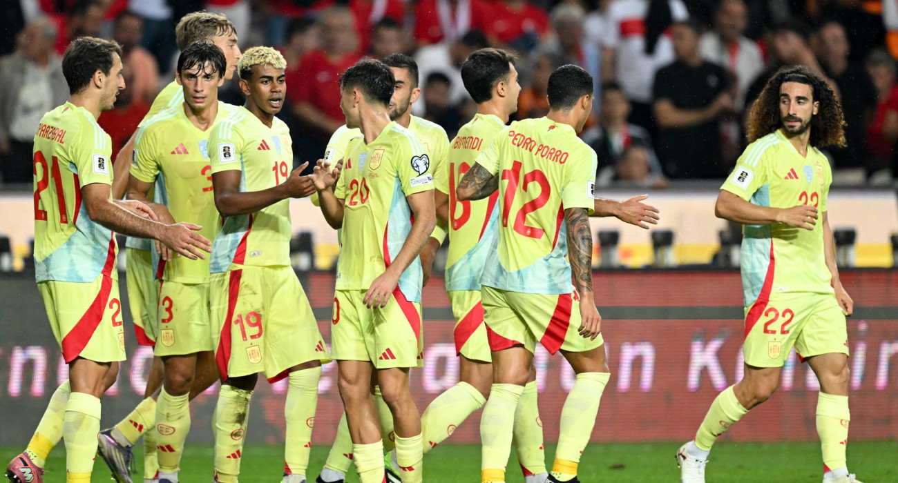 Η Εθνική Ισπανίας πανηγυρίζει / Πηγή: Imago