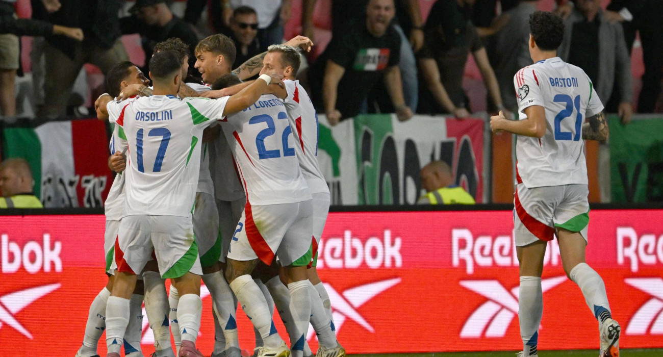 Η Εθνική Ιταλίας πανηγυρίζει / Πηγή: Imago