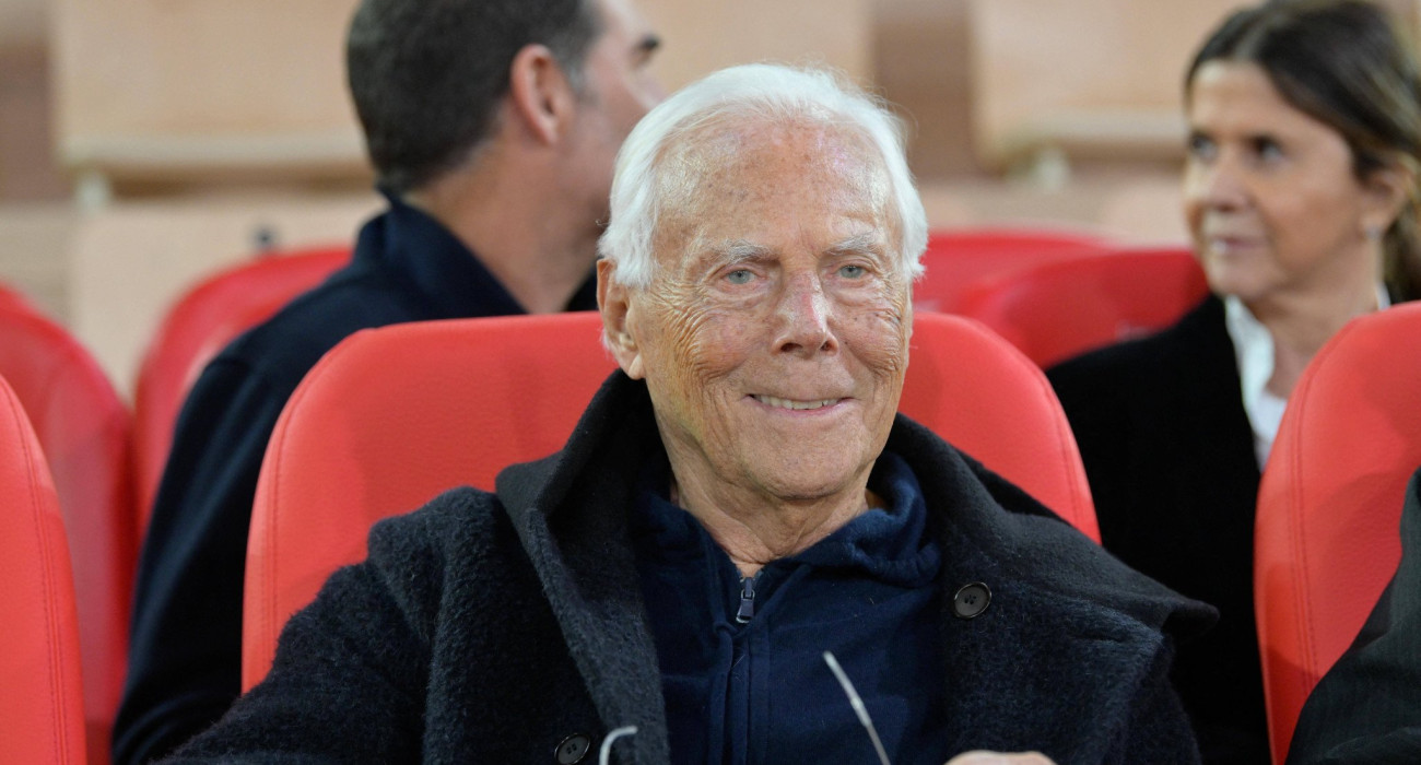 Ο Τζόρτζιο Αρμάνι / Πηγή: Imago