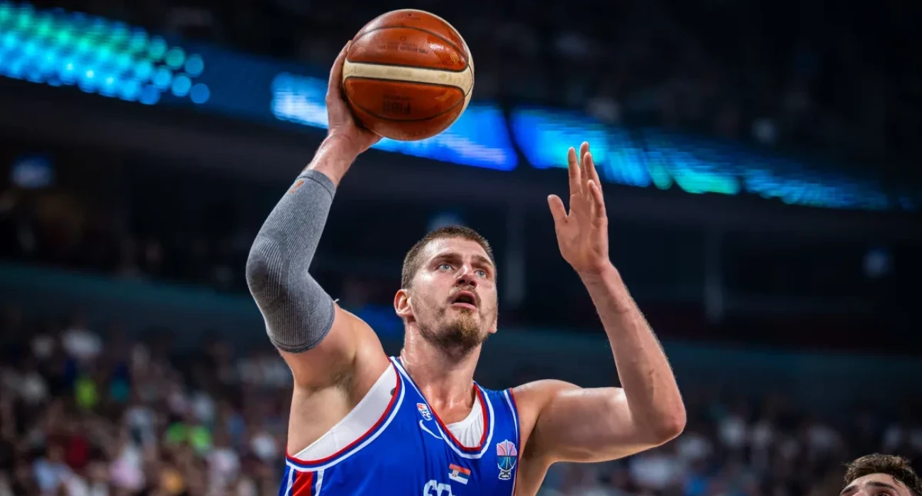 Ο Νίκολα Γιόκιτς με τη Σερβία, Πηγή: FIBA