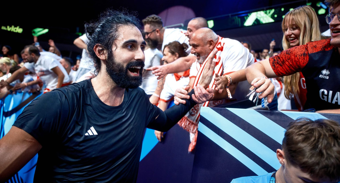 Ο Γκόγκα Μπιτατζε πανηγυρίζει - Πηγη: FIBA