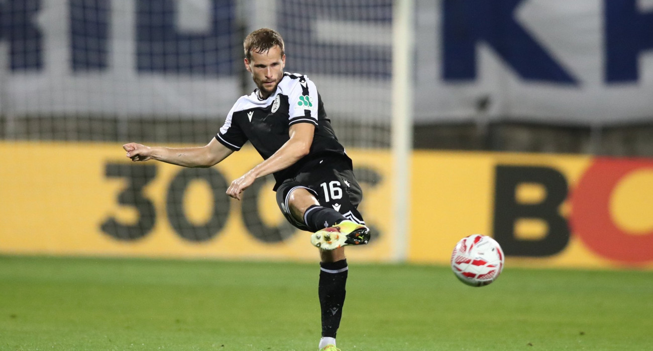 Ο Τόμας Κεντζιόρα με την φανέλα του ΠΑΟΚ/Πηγή: Eurokinissi