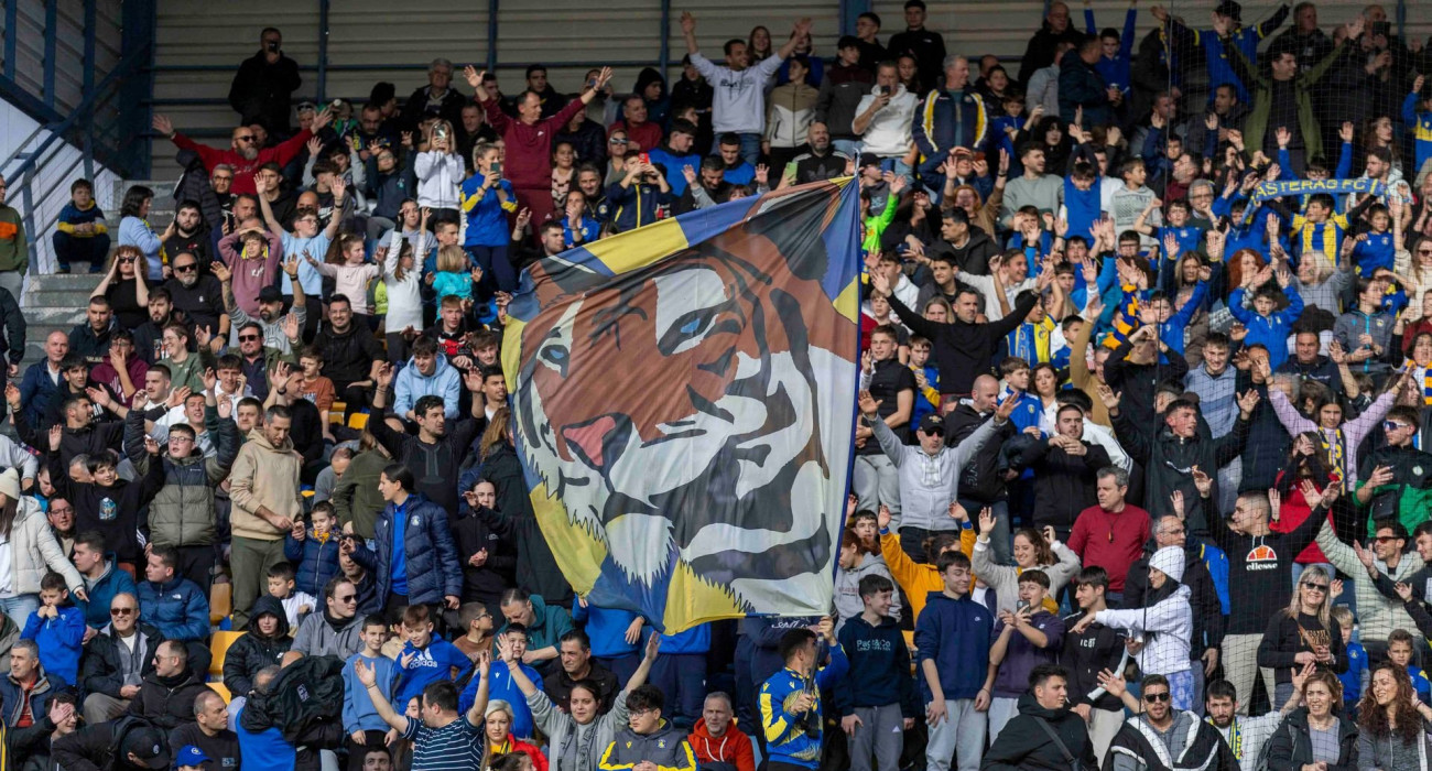 Οπαδοί του Αστέρα AKTOR / Πηγή: asterastripolis.gr
