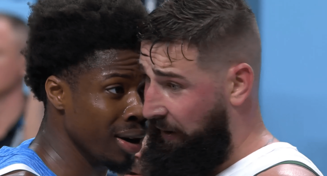 Ο Κώστας Αντετοκούνμπο ζήτησε τα... ρέστα από τον Βαλαντσιούνας για το σκληρό του φάουλ στον Γιάννη (video)