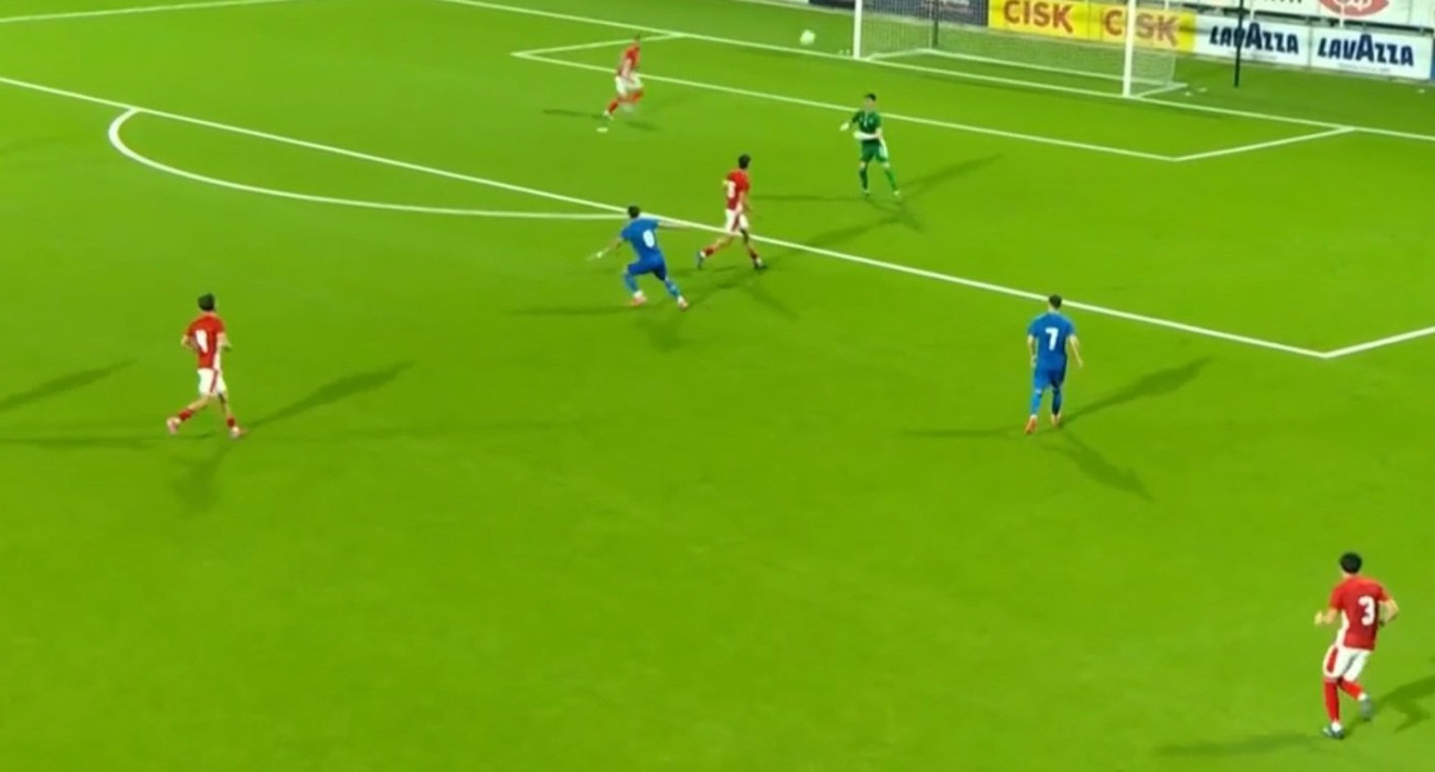 Το γκολ του Γιώργου Κούτσια / Screenshot